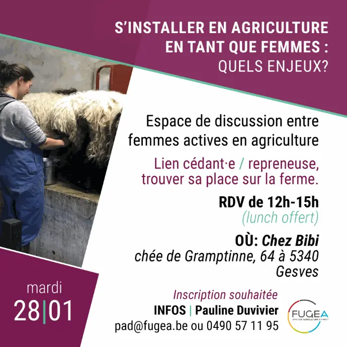 repreneuse de ferme agriculture femmes
